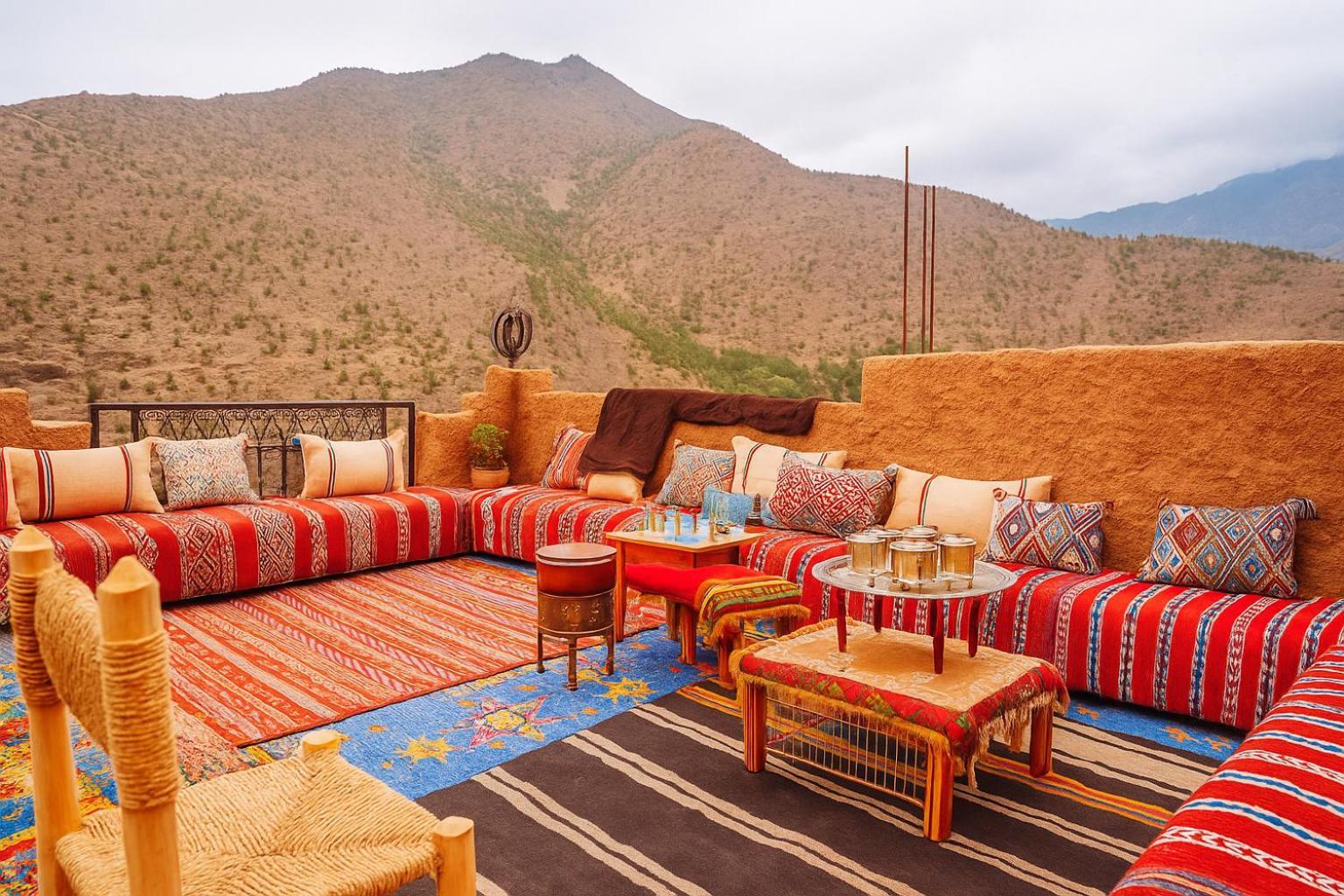 Atlas Kasbah * Imlil (Atlas Mountains)
